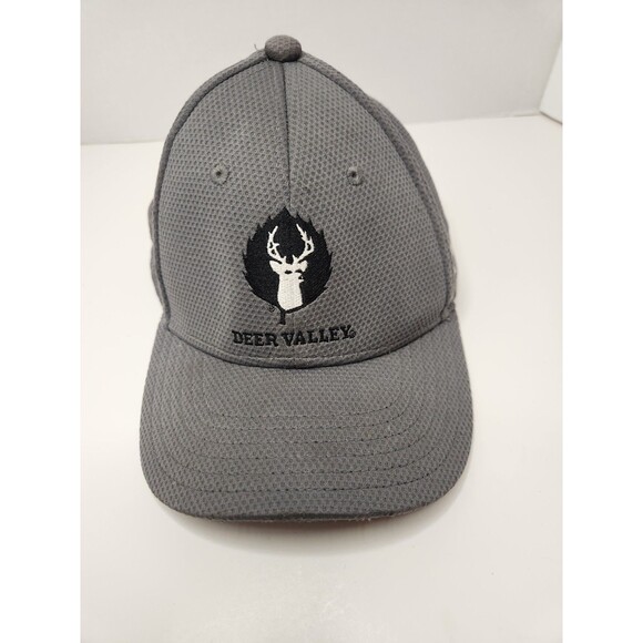 Under Armour Deer Valley Resort Hat Cap Strap Back Gray Youth Utah - Picture 1 of 5